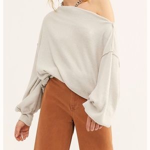 Free people “main squeeze” hacci top